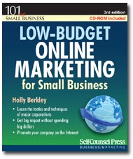 Low Budget Online Marketing for Small Business Book, 3rd edition